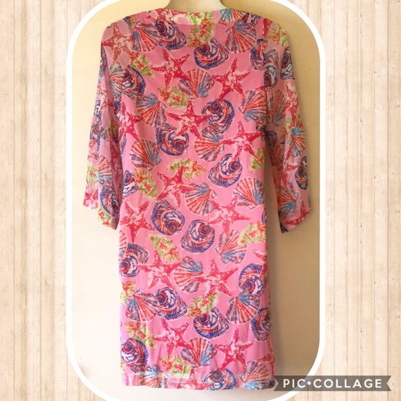 1left Boutique-Tracy Negoshian pink seashell dress - Picture 4 of 8